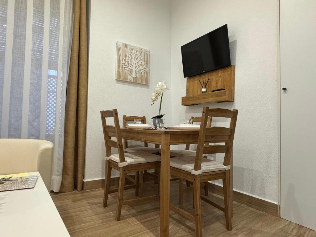 TV a/nebo společenská místnost v ubytování Noches de Córdoba