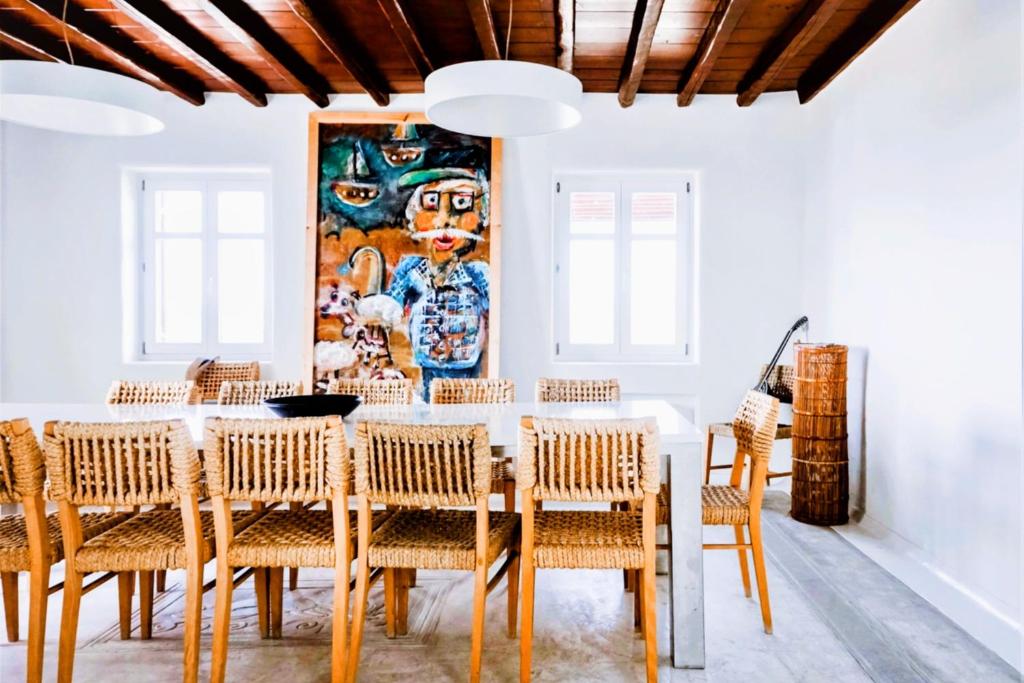 Posezení v ubytování VILLA NAUTILIA - Luxury Suites and Cottages
