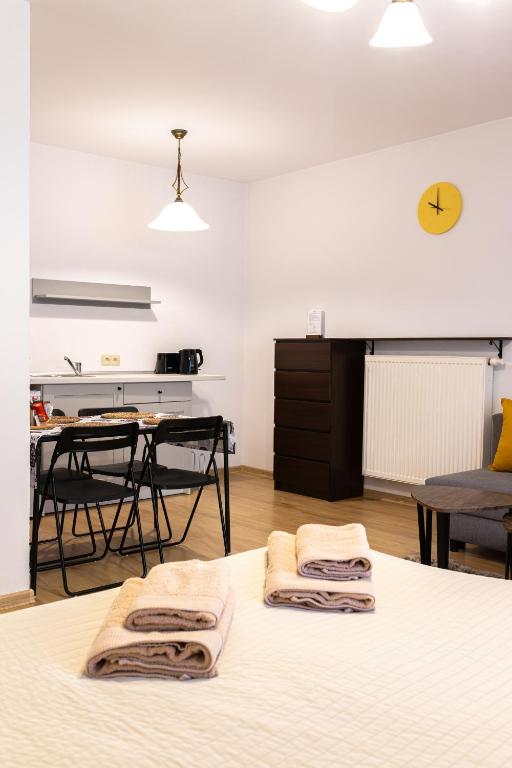 Postel nebo postele na pokoji v ubytování Molonówka Guest House