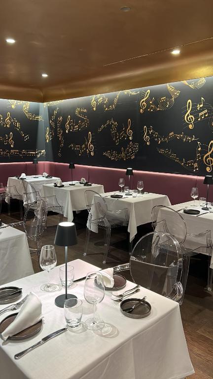 Restaurace v ubytování Hotel Milano Scala