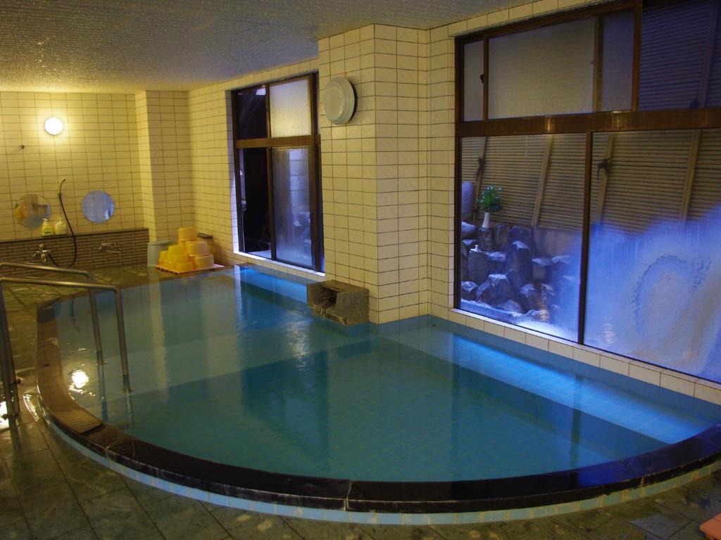 Sundlaugin á Gero Onsen Yukyunohana eða í nágrenninu