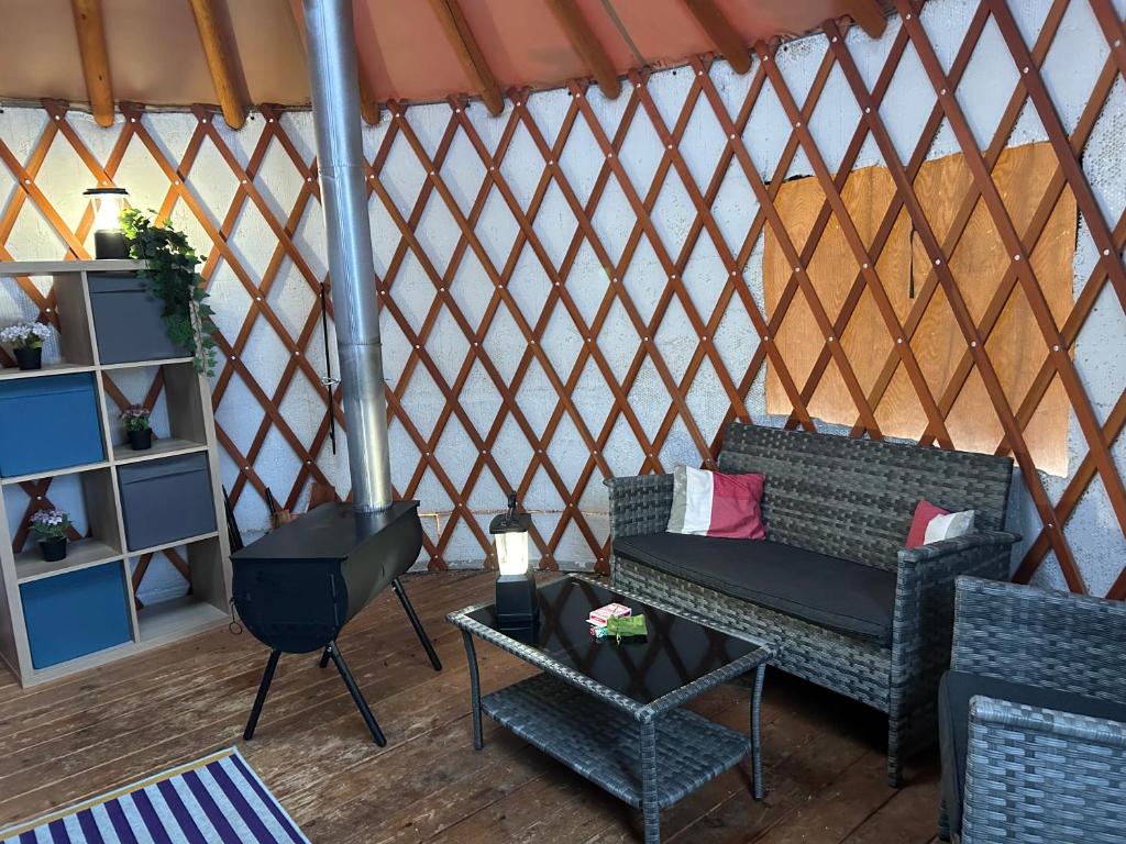 Golden Mountain Yurt