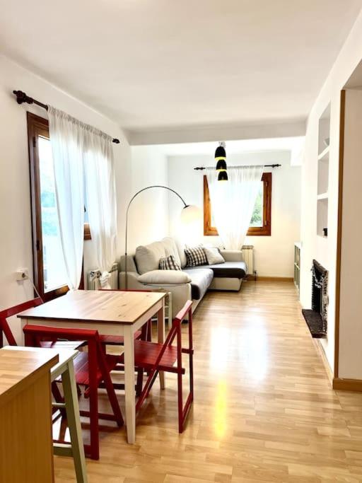 Posezení v ubytování Apartamento en Formigal con vistas
