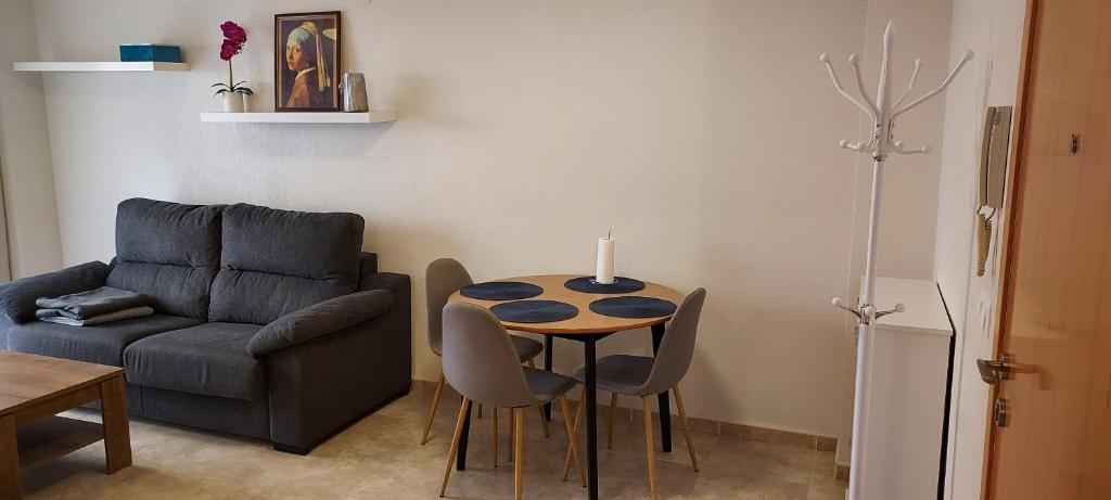 Posezení v ubytování Apartamento Antina 12 en Santa Pola