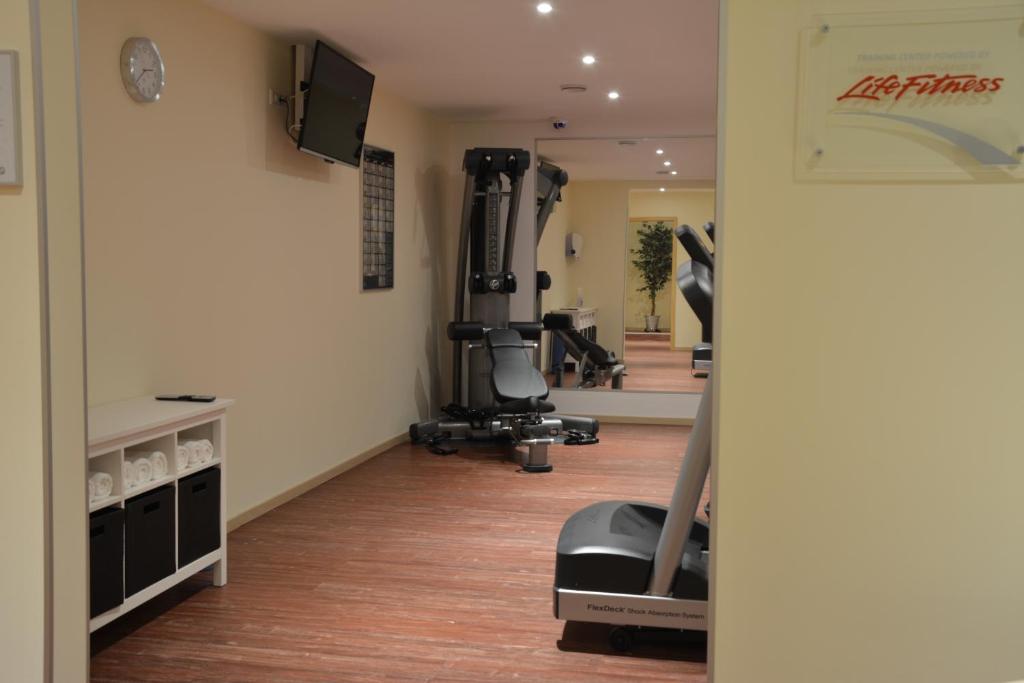 Fitness centrum a/nebo fitness zařízení v ubytování Boutique Hotel Wolfsburg