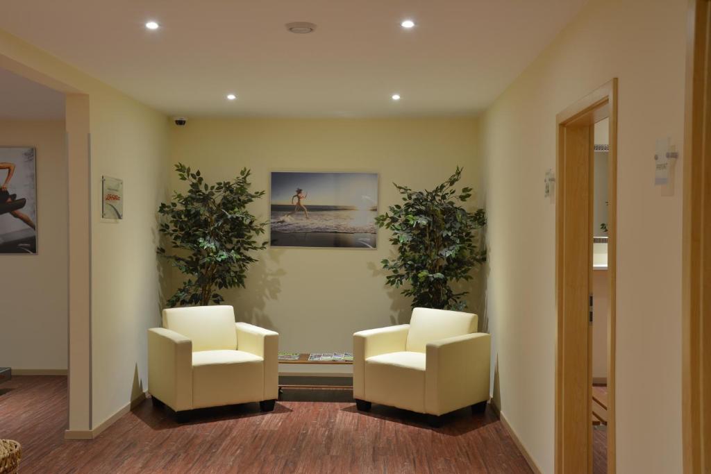 Posezení v ubytování Boutique Hotel Wolfsburg