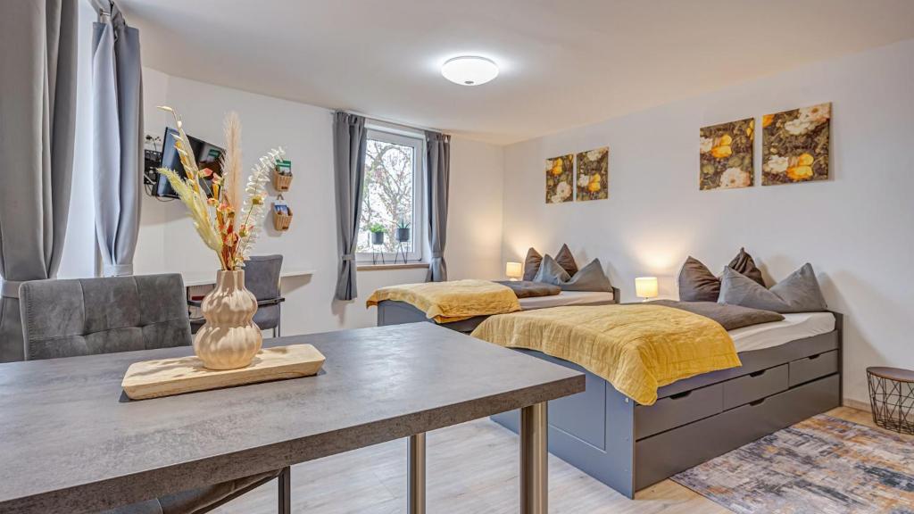 Posezení v ubytování Georgi Apartments