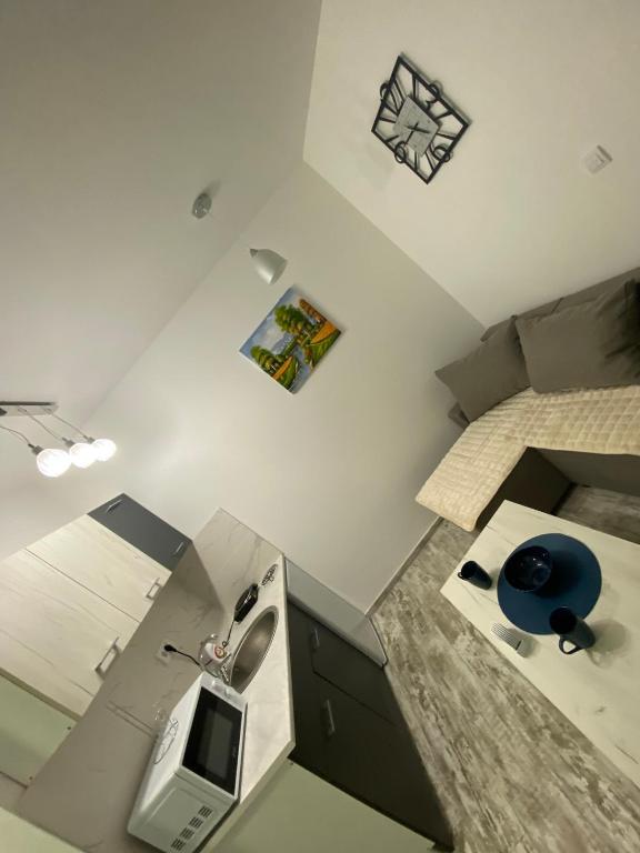 TV a/nebo společenská místnost v ubytování Apartman Vasilije