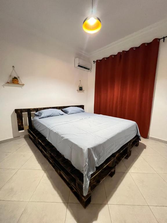 Кровать или кровати в номере New apartment, fully equipped