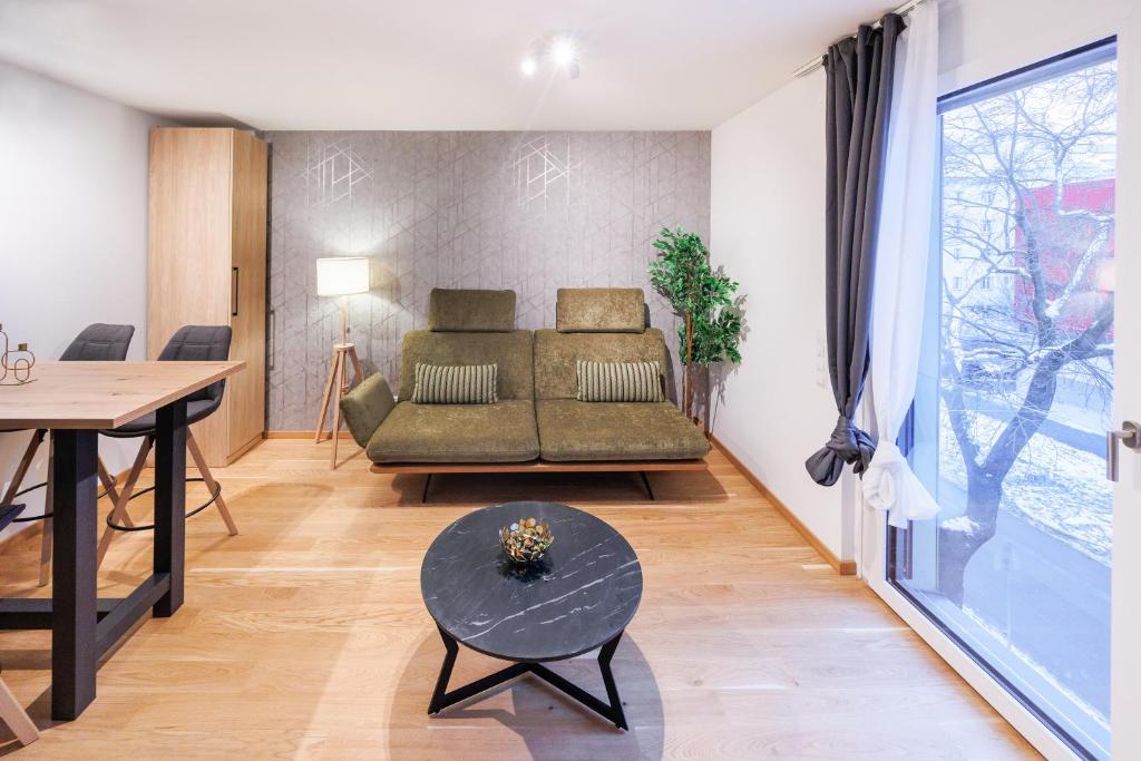 Un lugar para sentarse en Zoder Apartments