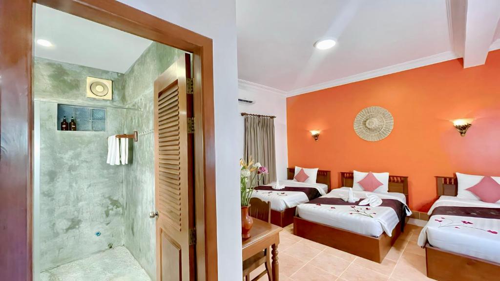 Villa Indochine d'Angkor - Family Triple SlaP Room - Gratis Ophalen