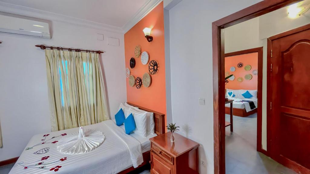 Villa Indochine d'Angkor - Family Connecting Met Bathtub - Gratis Ophalen
