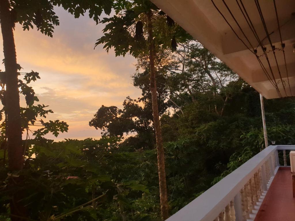 Balkón nebo terasa v ubytování Tommy Resort Koh Tao