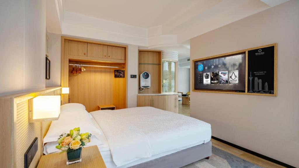 Fotografie z fotogalerie ubytování GEM Flower Jinyu Sunshine Hotel v destinaci Čcheng-tu