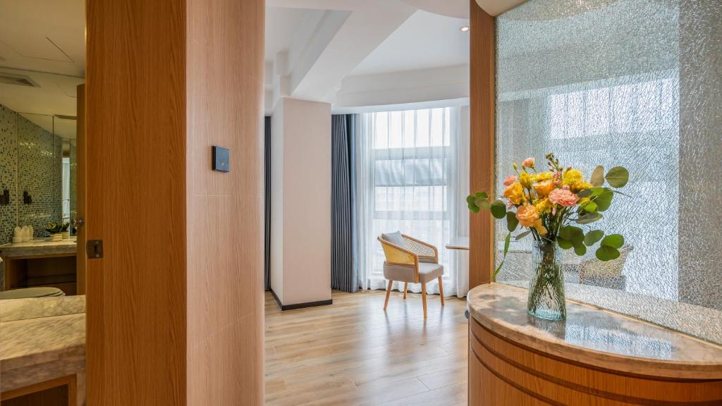 Fotografie z fotogalerie ubytování GEM Flower Jinyu Sunshine Hotel v destinaci Čcheng-tu