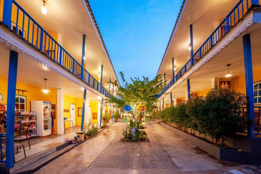 Budova, kde se hotel nachází