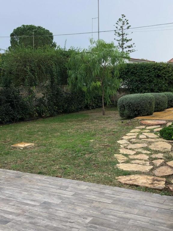 Vonkajšia záhrada v ubytovaní Villa Aurora e Villa Oceano