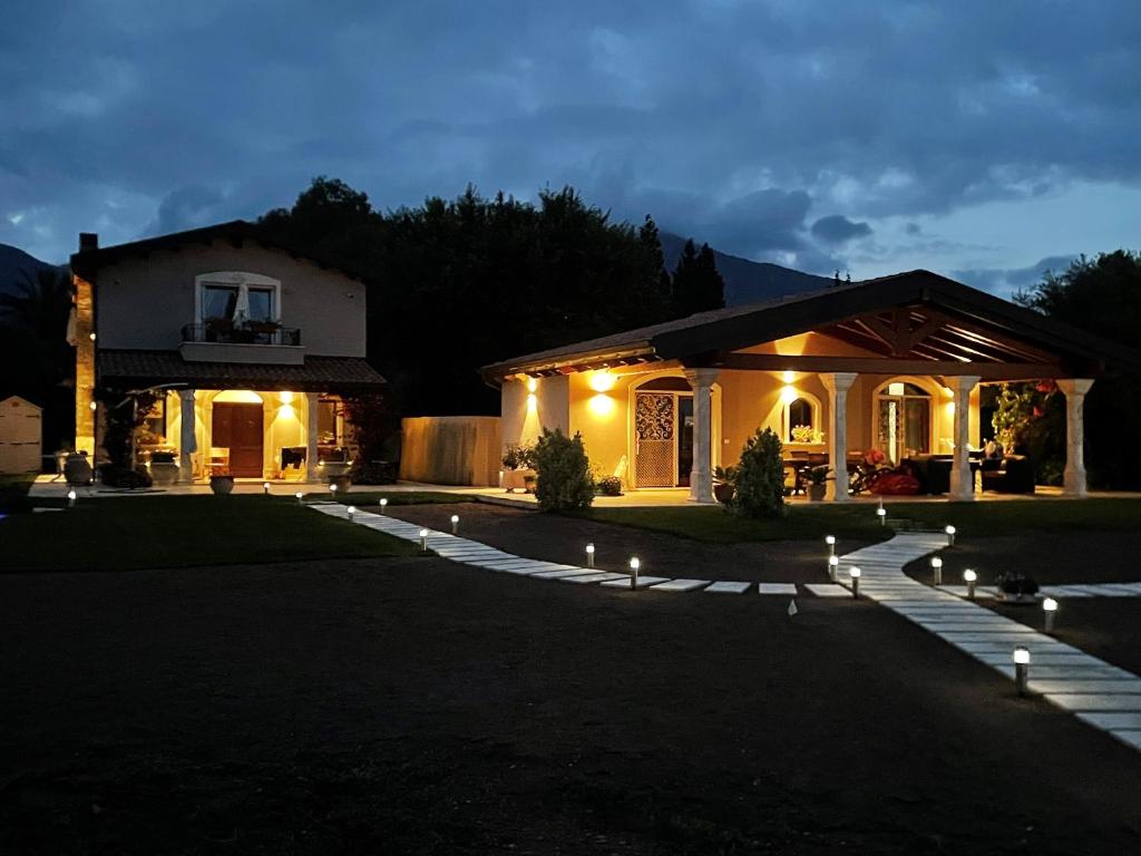 Budova, kde se bed and breakfast nachází