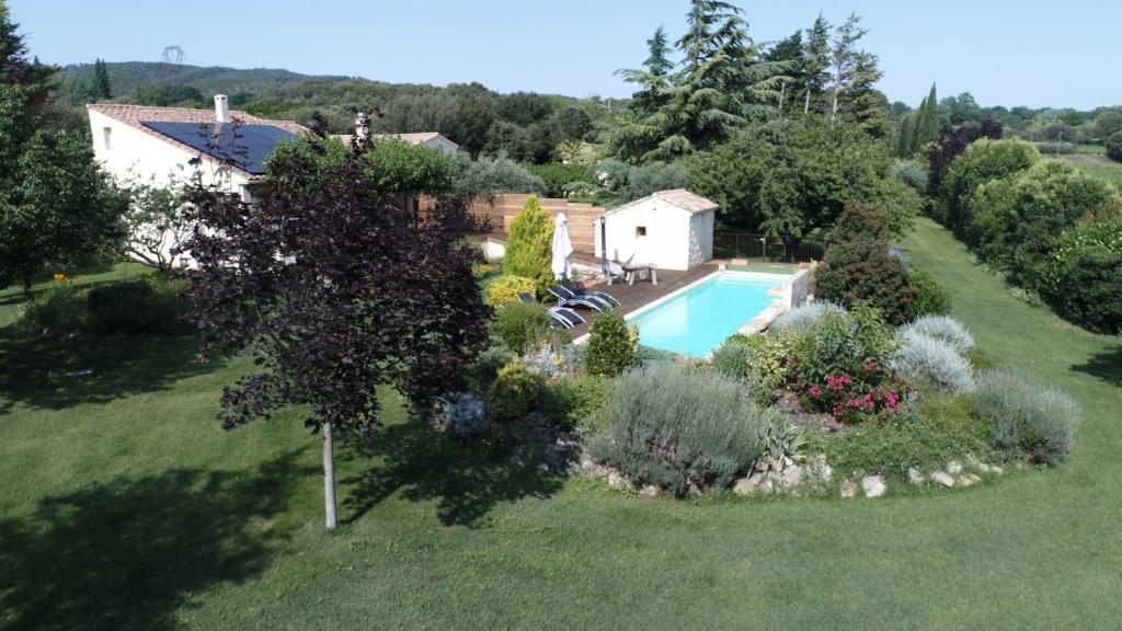 Πισίνα στο ή κοντά στο Gîte la Saume
