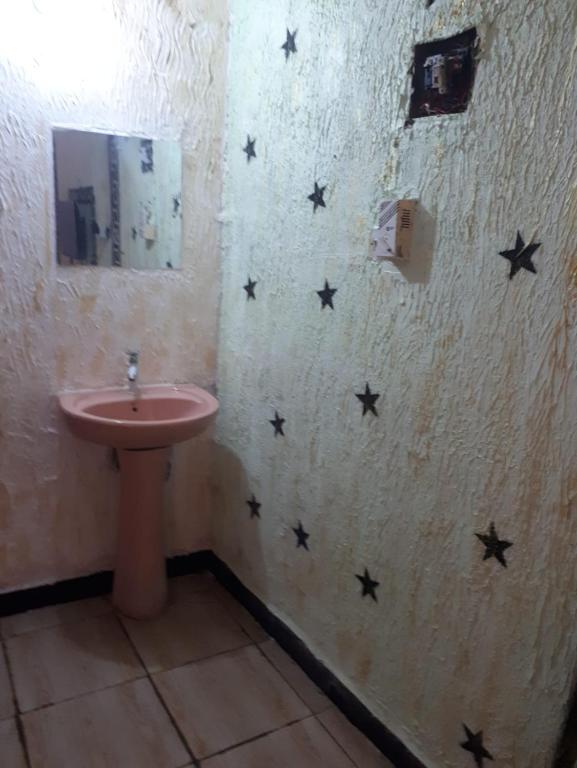 Koupelna v ubytování Baba Lao Hotel