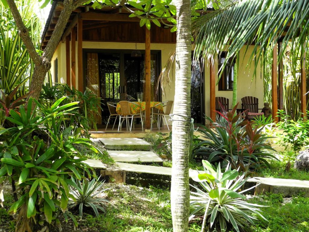 Zahrada ubytování Casas Pelicano