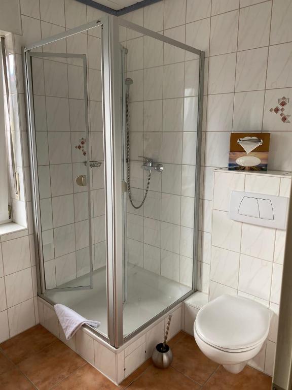 Koupelna v ubytování Hotel Sonne - Haus 2