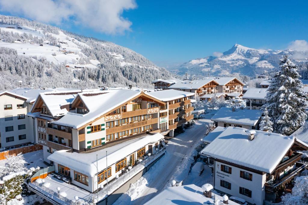 Alpen Glück Hotel Kirchberger Hof v zimě