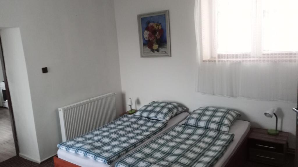 Postel nebo postele na pokoji v ubytování Apartmány u Martina