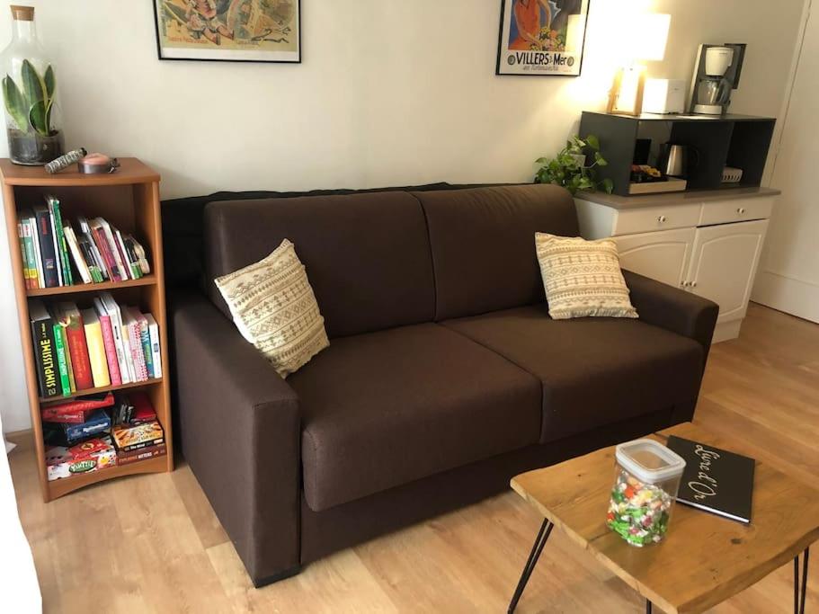 Photo de la galerie de l'établissement Studio avec terrasse proche mer, à Villers-sur-Mer