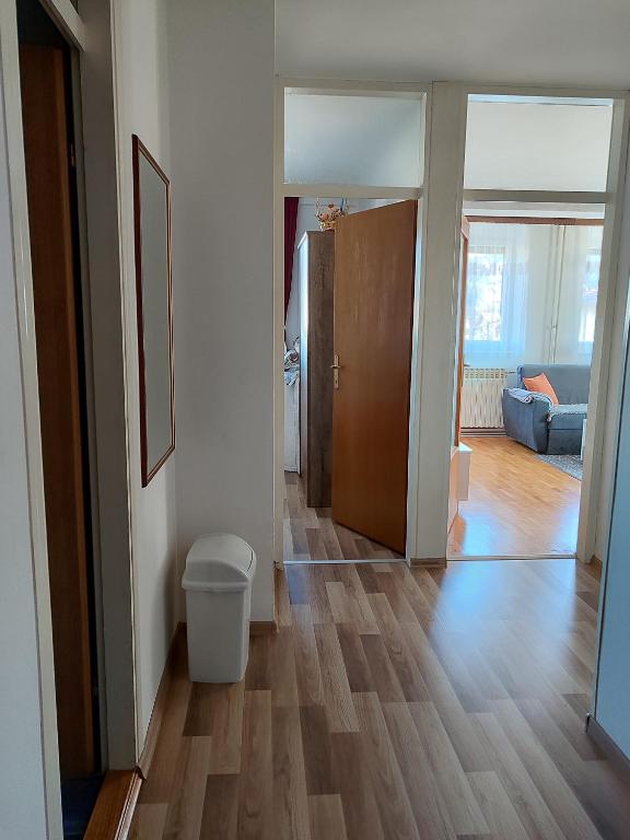 Postel nebo postele na pokoji v ubytování Apartman 19