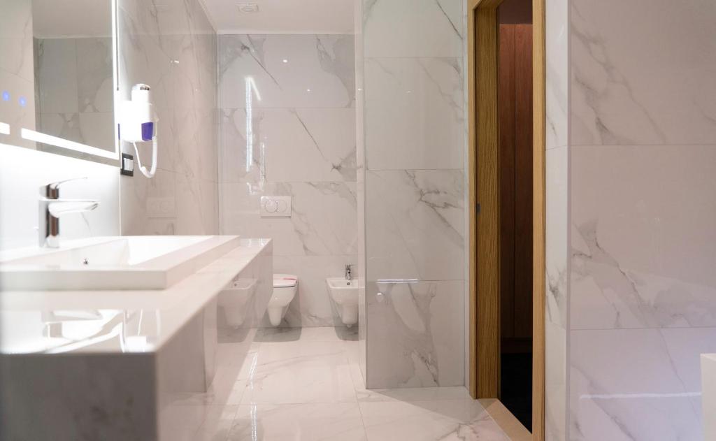 Koupelna v ubytování HA Hotel Mostar