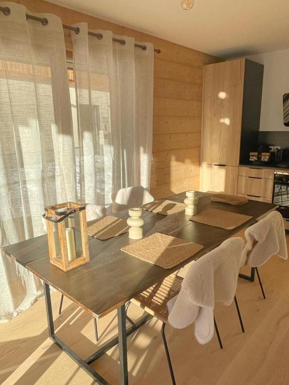 Fotografia z galérie ubytovania Appartement Terrasse Megève avec vue v destinácii Megève