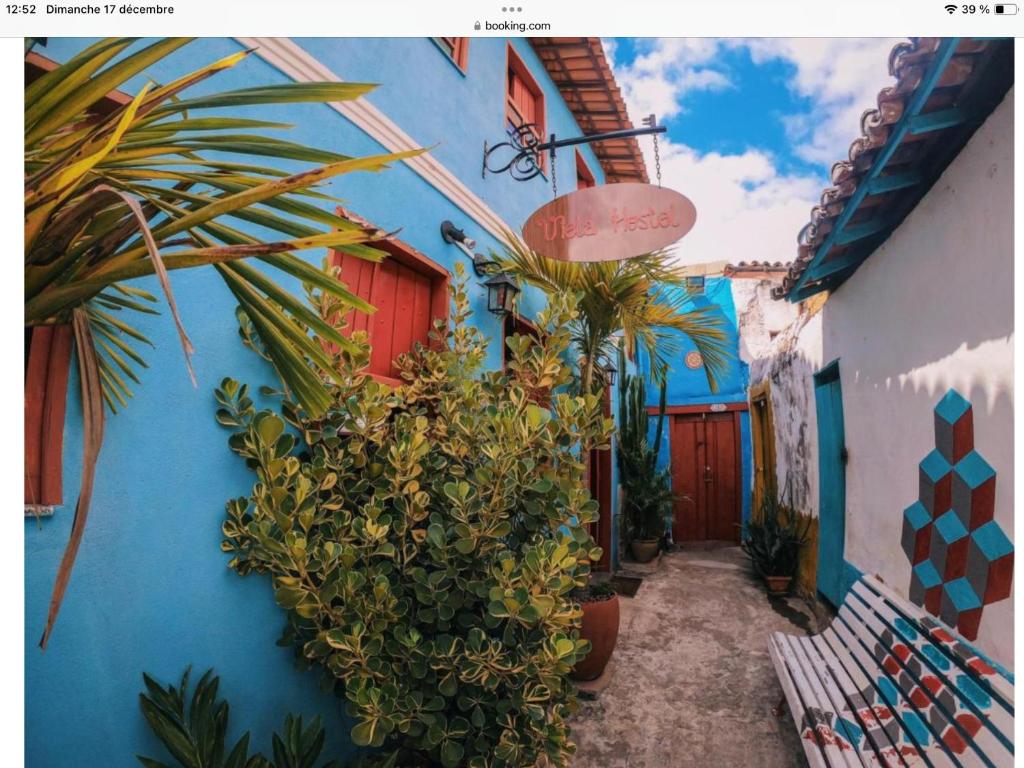 Budova, kde se hostel nachází