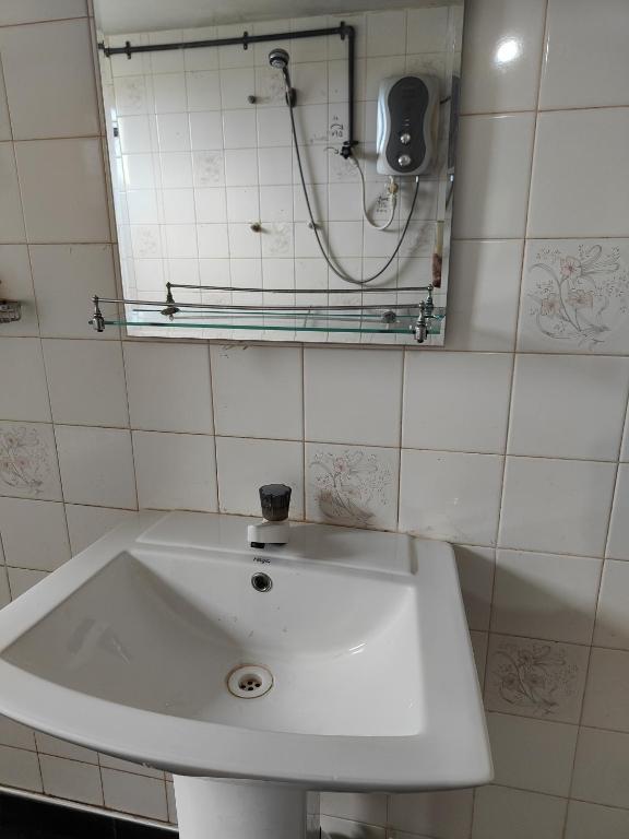 Koupelna v ubytování Kandy 43C