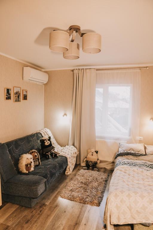 Postel nebo postele na pokoji v ubytování Guest House Lorem