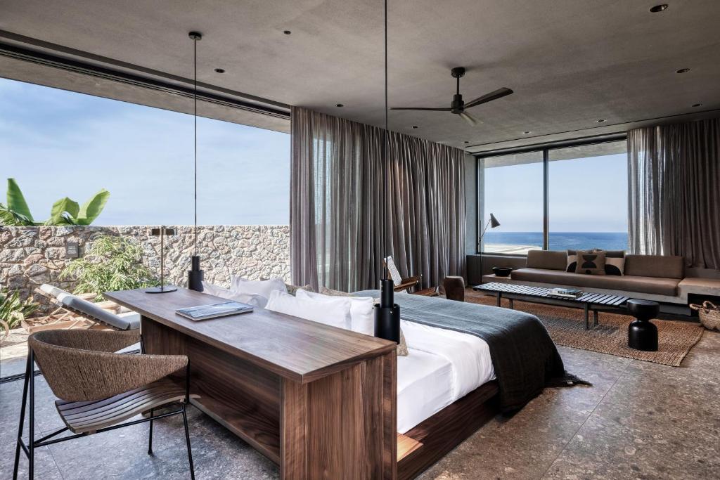 Posedenie v ubytovaní Domes Zeen Chania, a Luxury Collection Resort, Crete