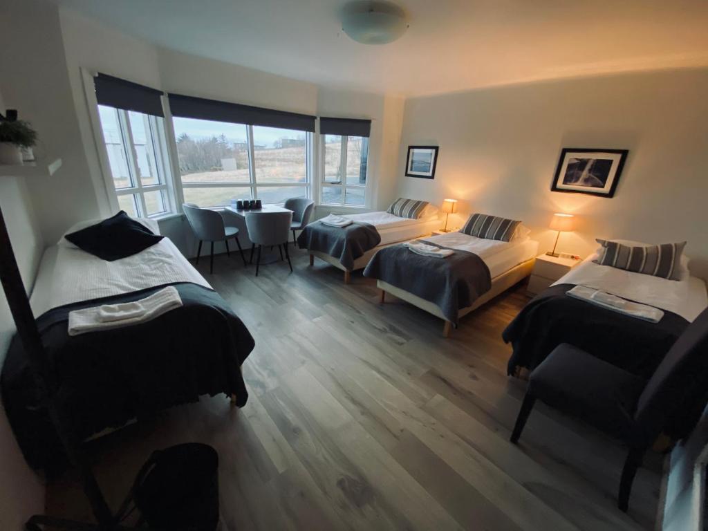 Postel nebo postele na pokoji v ubytování Guesthouse Carina