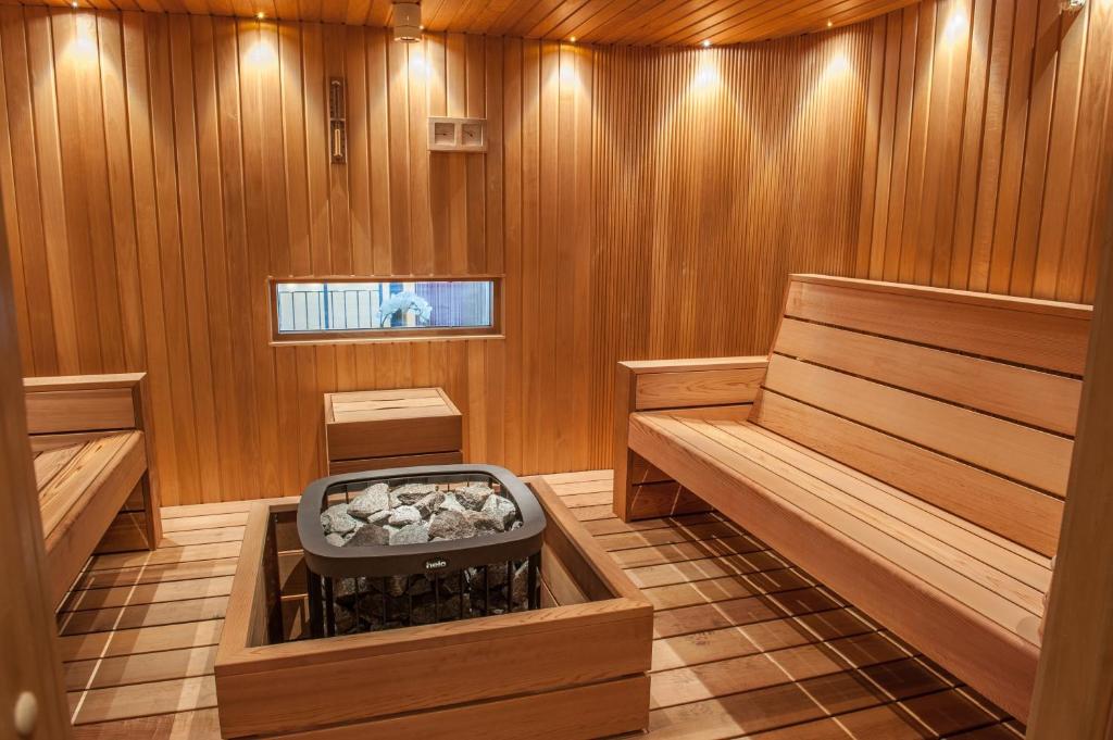 Posezení v ubytování Grand Hotel Lapland