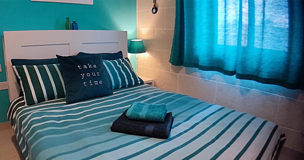 Postel nebo postele na pokoji v ubytování Unique New Apartment - Victoria - Gozo
