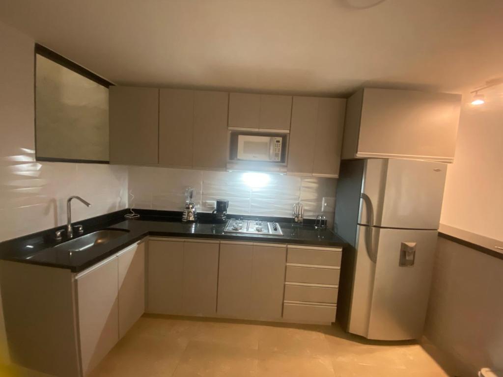 Kuchyň nebo kuchyňský kout v ubytování Casa San Sebastián