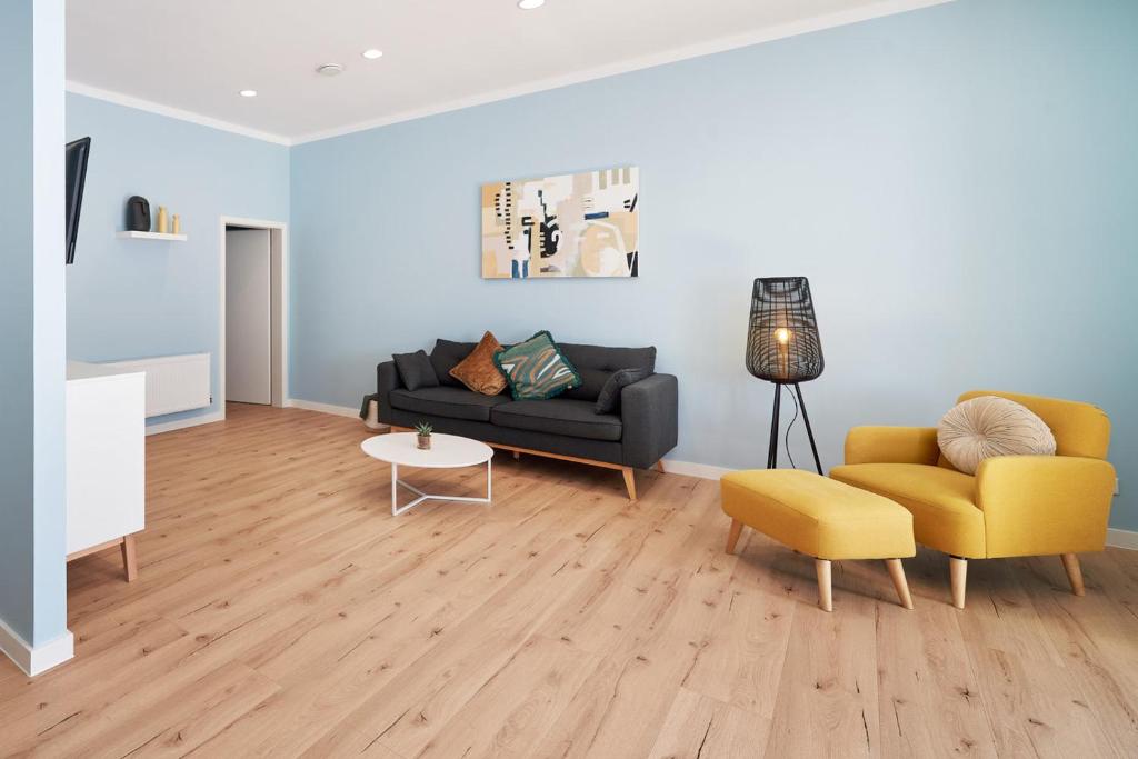 Design Apartment mit kostenfreiem Garagen Parkplatz im Zentrum, Bingen