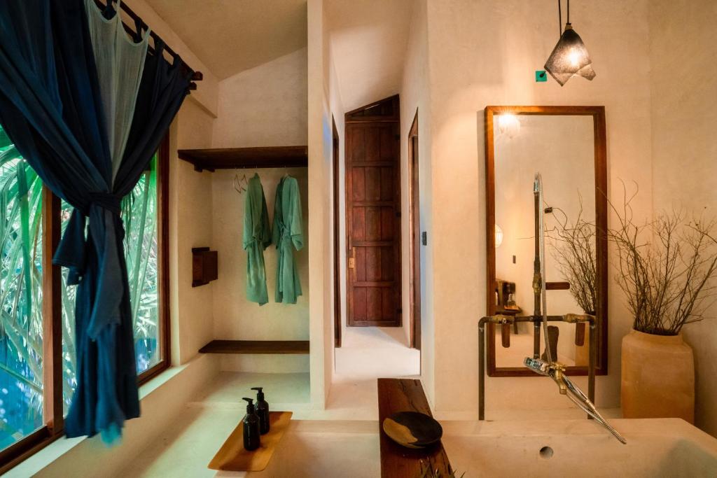 Postel nebo postele na pokoji v ubytování Japoneza Retreat Centro