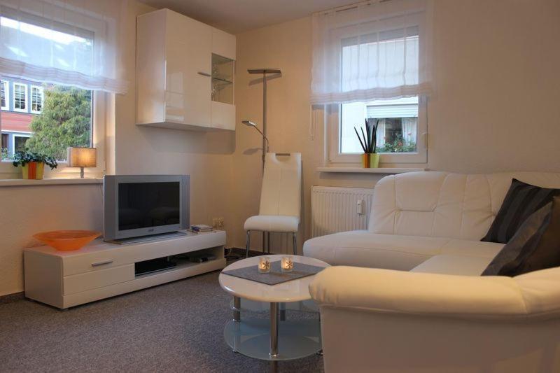 Et opholdsområde på Ferienwohnung Arlt