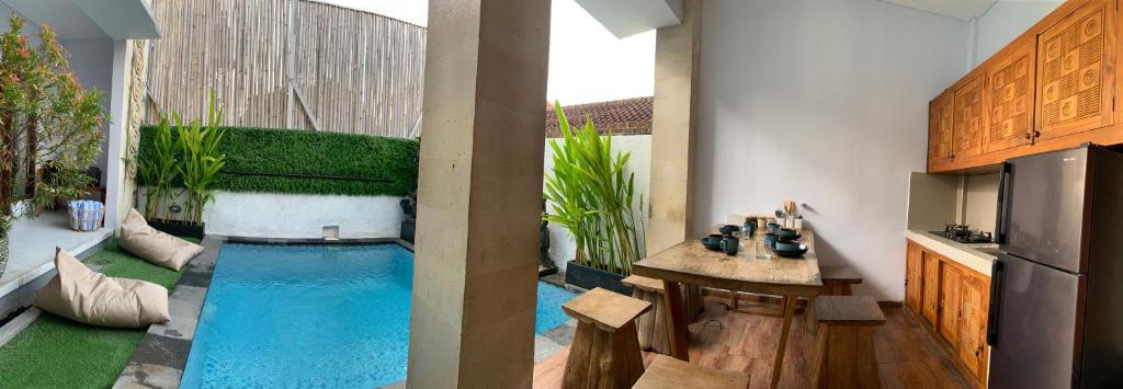 Posezení v ubytování Chua Guest house Canggu