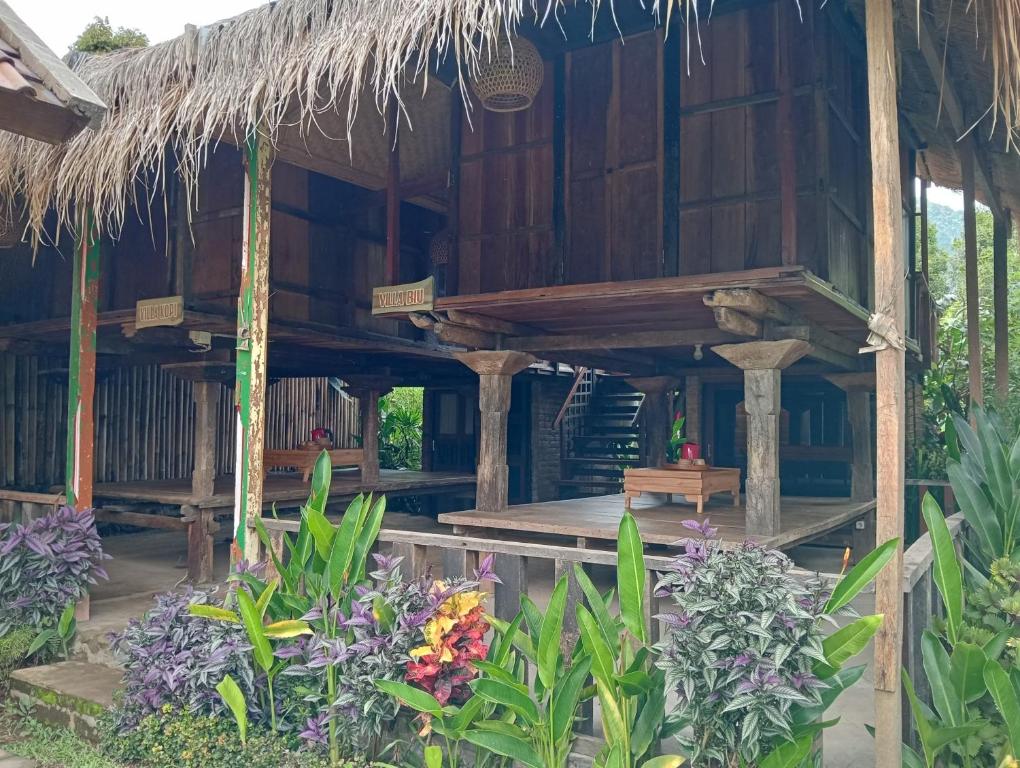 Garður fyrir utan Sekumpul Bali Hidden Space