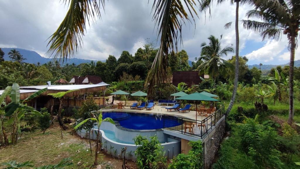 Sundlaugin á Sekumpul Bali Hidden Space eða í nágrenninu