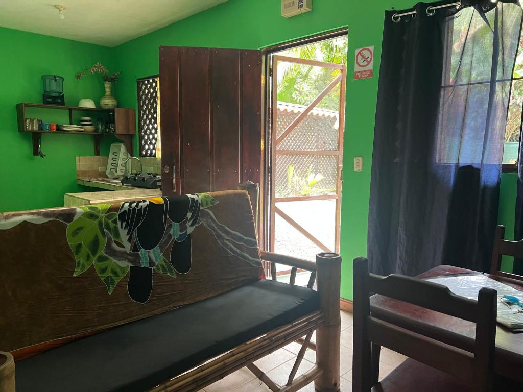 Posezení v ubytování Las Casitas de Playa Ne gra