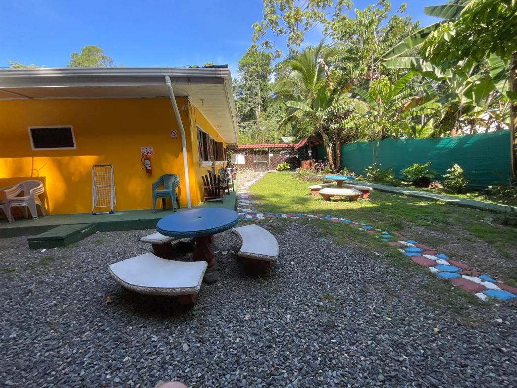 Zahrada ubytování Las Casitas de Playa Ne gra