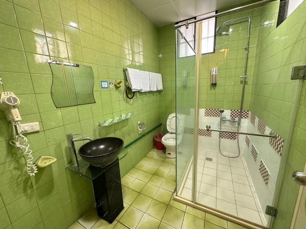 Koupelna v ubytování Zhixinyuan B&B
