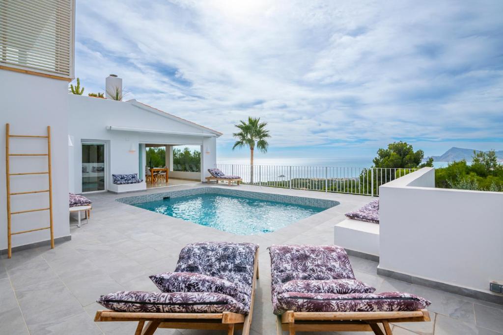Fotografie z fotogalerie ubytování Villa La Corniche Piscine, Parking & Wi-Fi v destinaci Altea